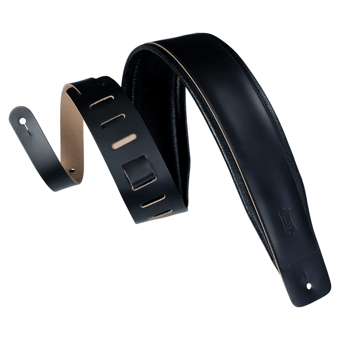 Levy's 3" Larsen Leather Deluxe Series Guitar Strap by Levy's Leathers