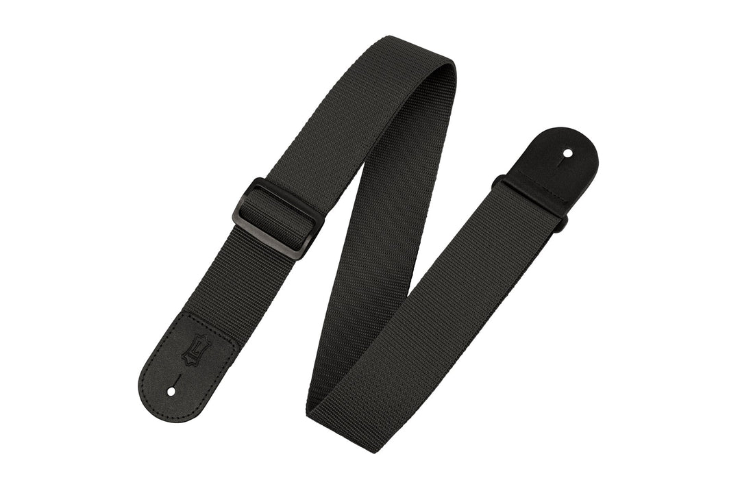 Levy's Guitar Strap, Black by Levy's Leathers