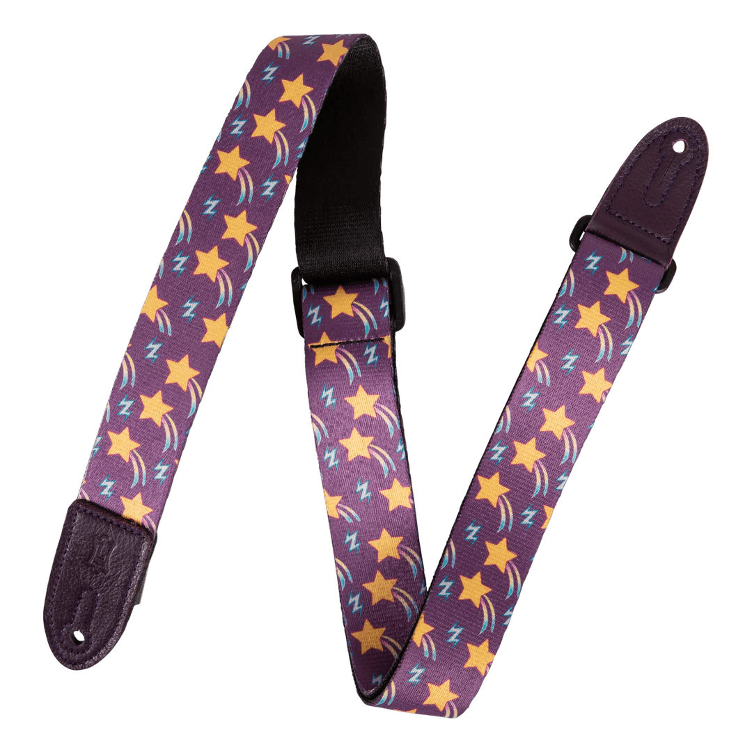 Levy's Guitar Strap, Junior Poly Series Shooting Star by Levy's Leathers