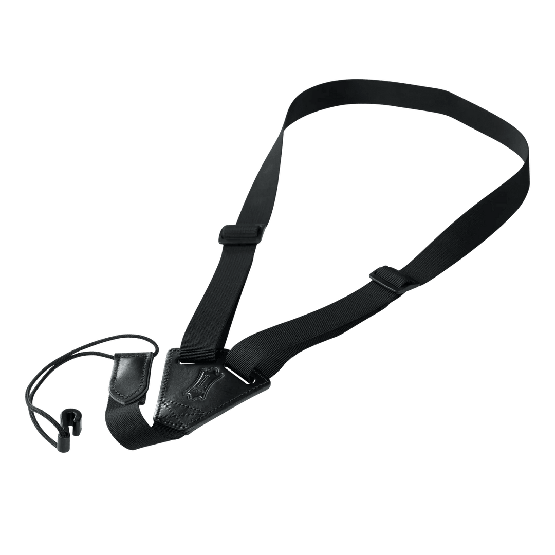 Levy's Nylon 1" Ukulele Strap, Black by Levy's Leathers