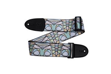 Levy's Stained Glass Guitar Strap, Pastel by Levy's Leathers
