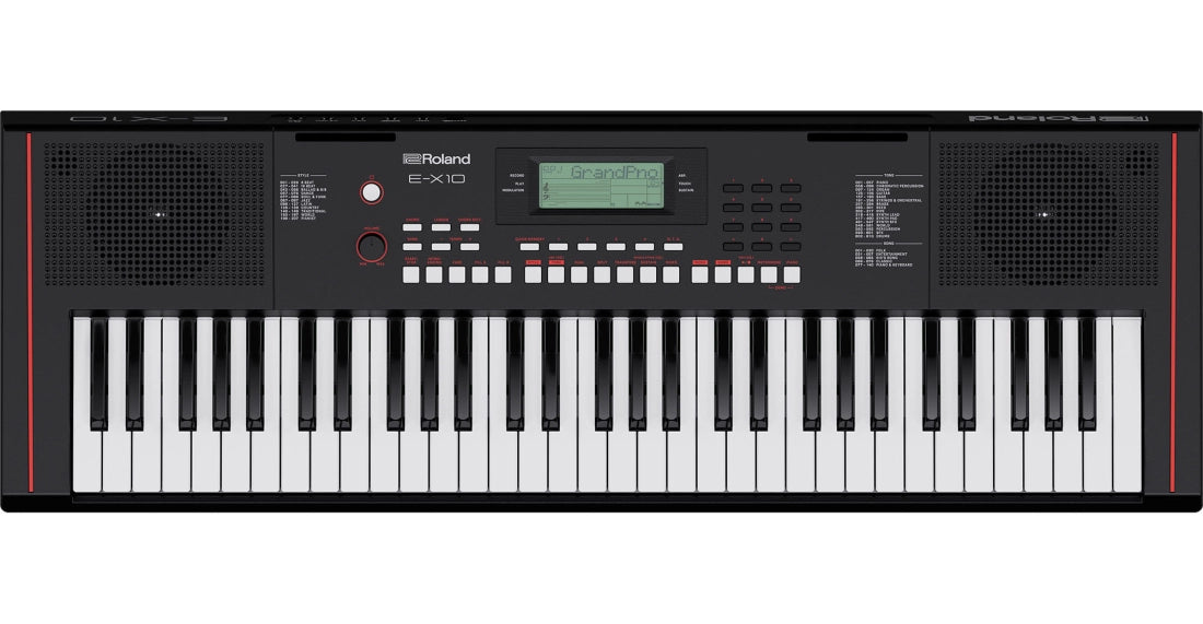 Roland E-X10 61-Key Touch Sensitive Arranger Keyboard