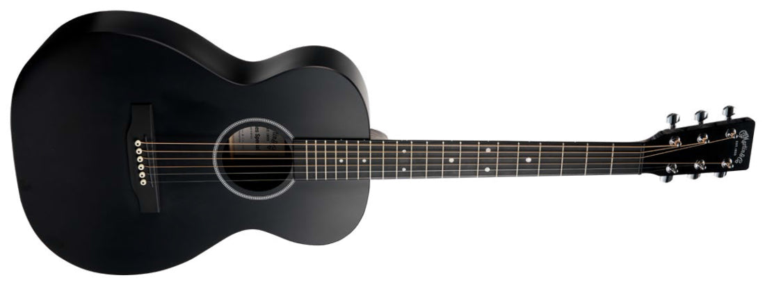 Martin & Co. 0-X1 Concert HPL Acoustic Guitar w/ Gigbag, Black