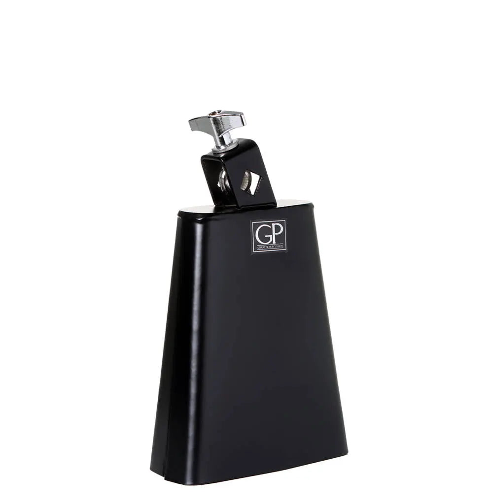 Granite Percussion 6 inch All Metal Cowbell - Black