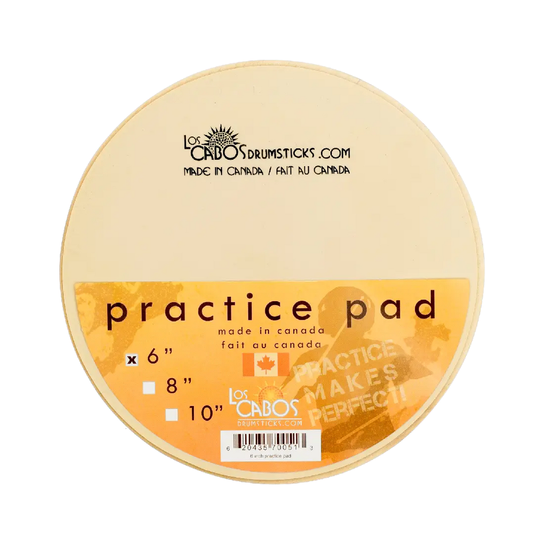 Los Cabos Drumsticks Practice Pad - 6''