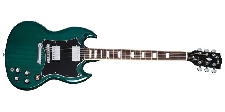 Gibson SG Standard Electric Guitar with Softshell Case - Translucent Teal