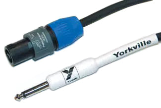 Yorkville Sound DLX Series SP2 to 1/4-inch 16G Speaker Cable