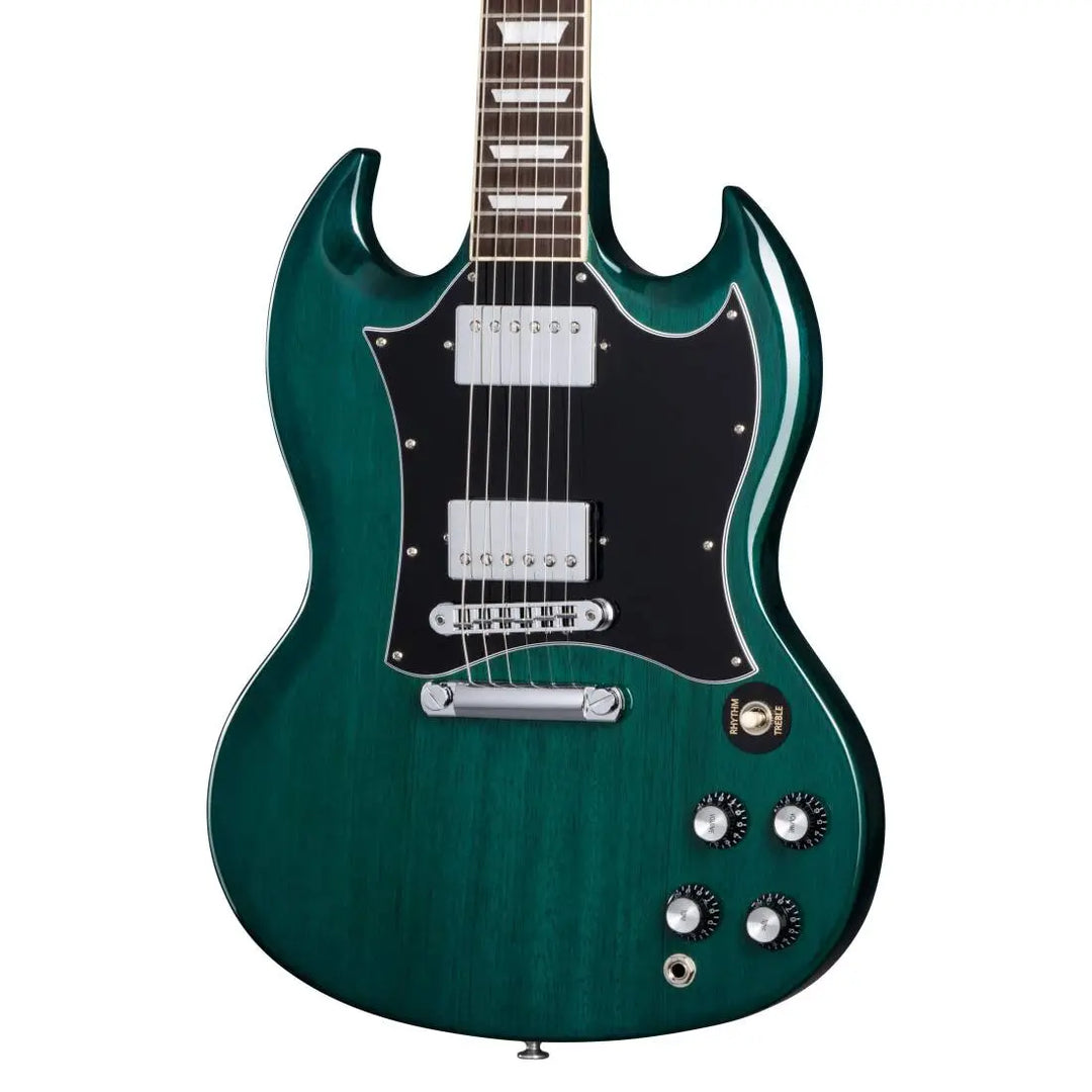 Gibson SG Standard Electric Guitar with Softshell Case - Translucent Teal