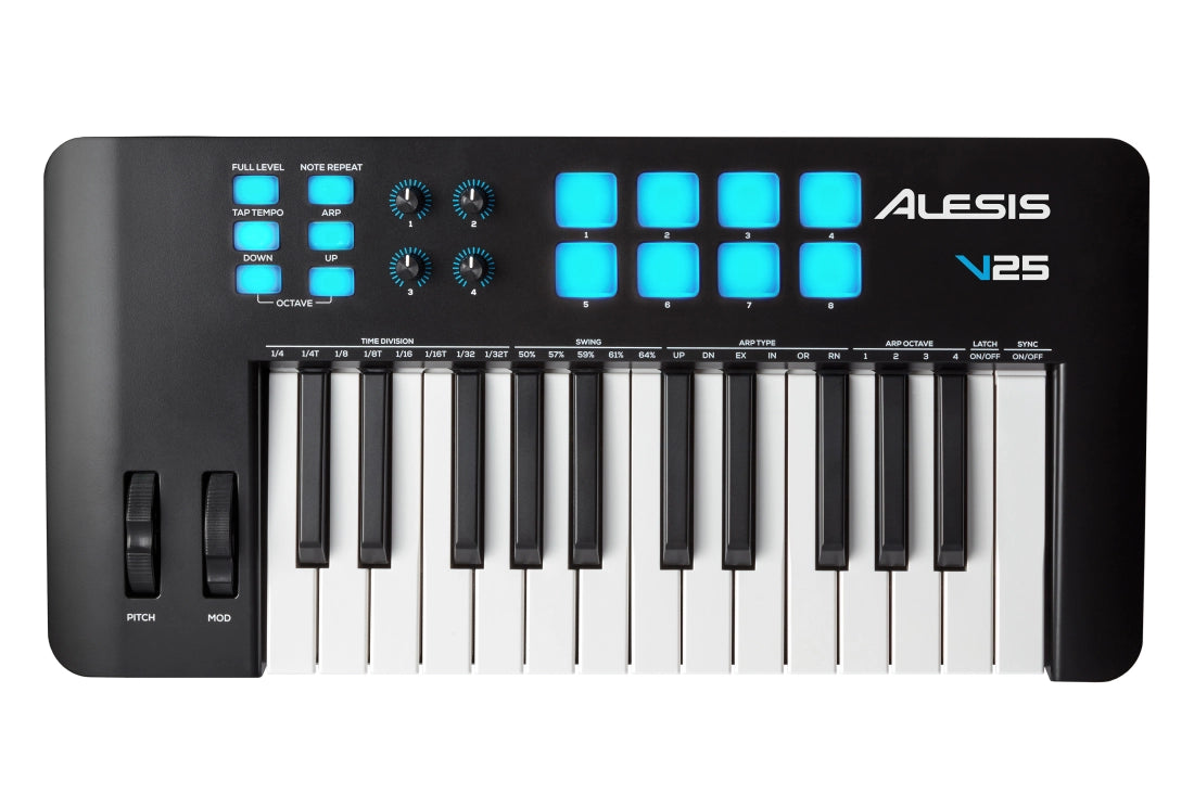 Alesis V25 MKII 25-Key USB-MIDI Keyboard Controller