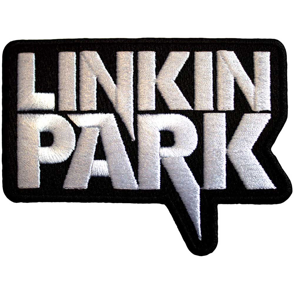 Linkin Park Standard Patch: White Logo by Rock Off Trade