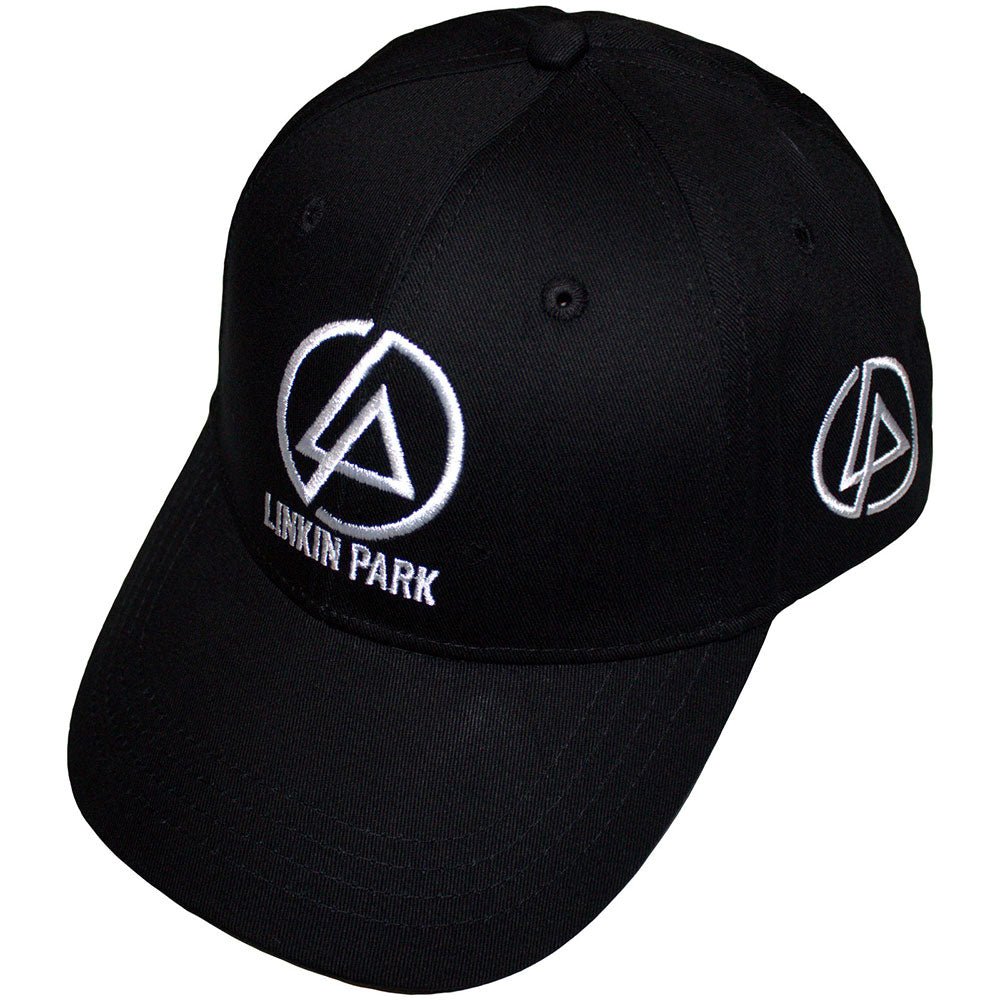 Linkin Park Unisex Baseball Cap Concentric Side Logo by Rock Off Trade
