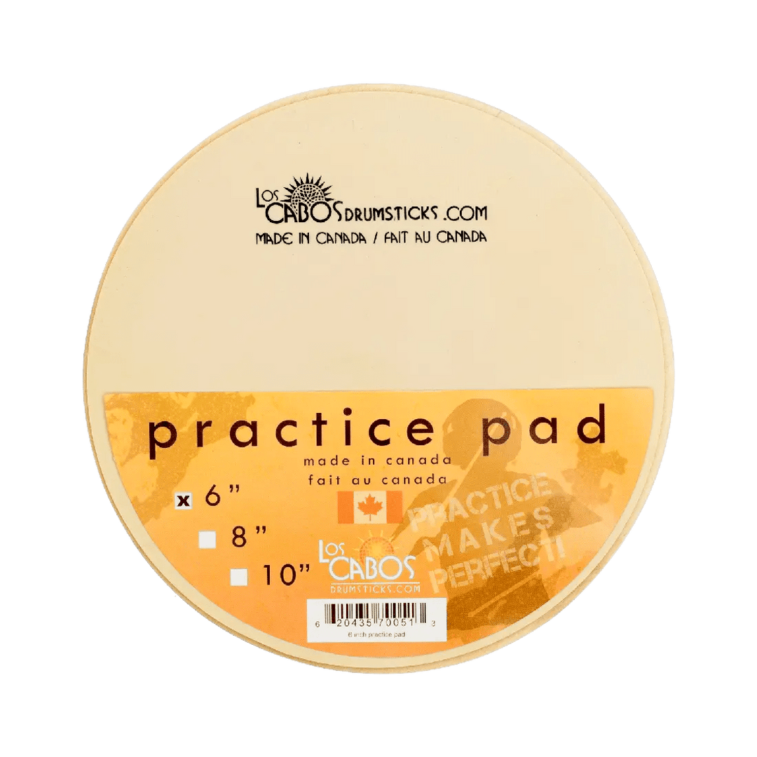 Los Cabos Drumsticks Practice Pad - 6'' by Los Cabos