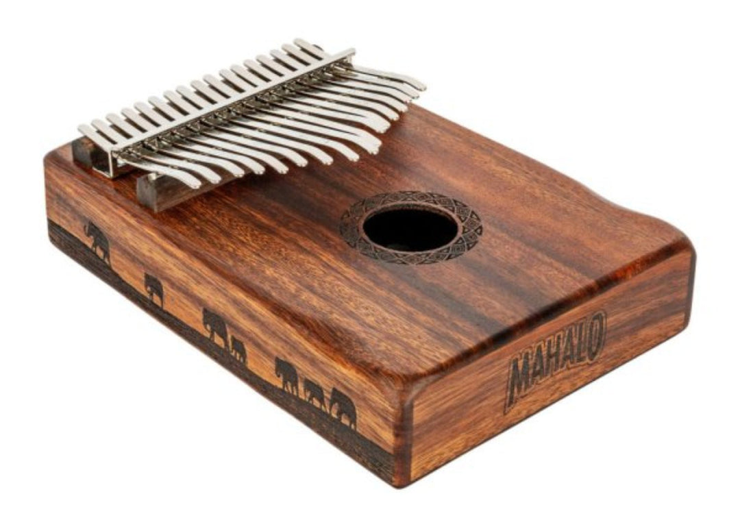 Mahalo 17 - Key Kalimba With Bag & Tuning Hammer, Traditional by Coast Music
