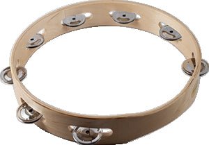 Mano Percussion 10” Non Tunable Tambourine by Mano Percussion