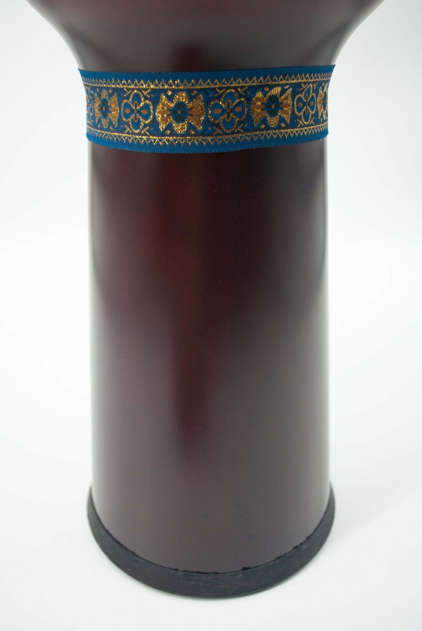 Mano Percussion 12" Djembe with Comfort Rim and Natural Skin Head, Brown by Coast Music
