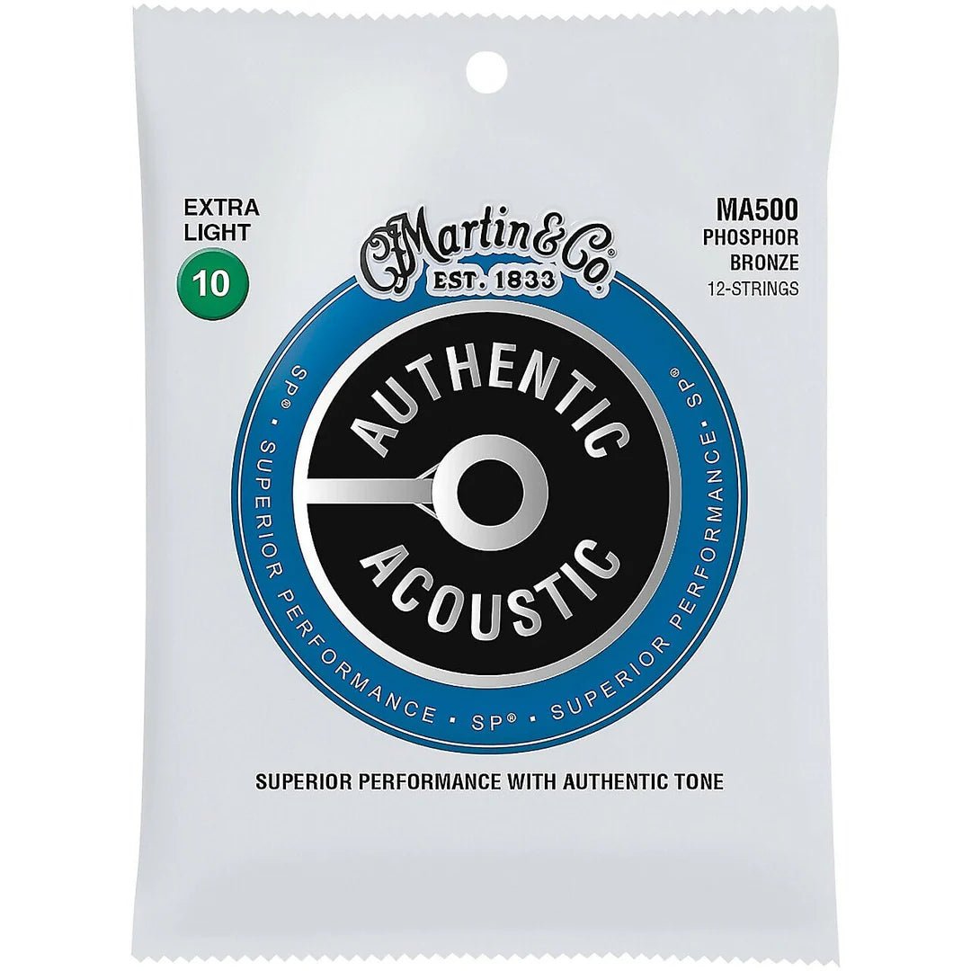 Martin Authentic Acoustic SP 12 String Phosphor Bronze by Martin Guitar Co.