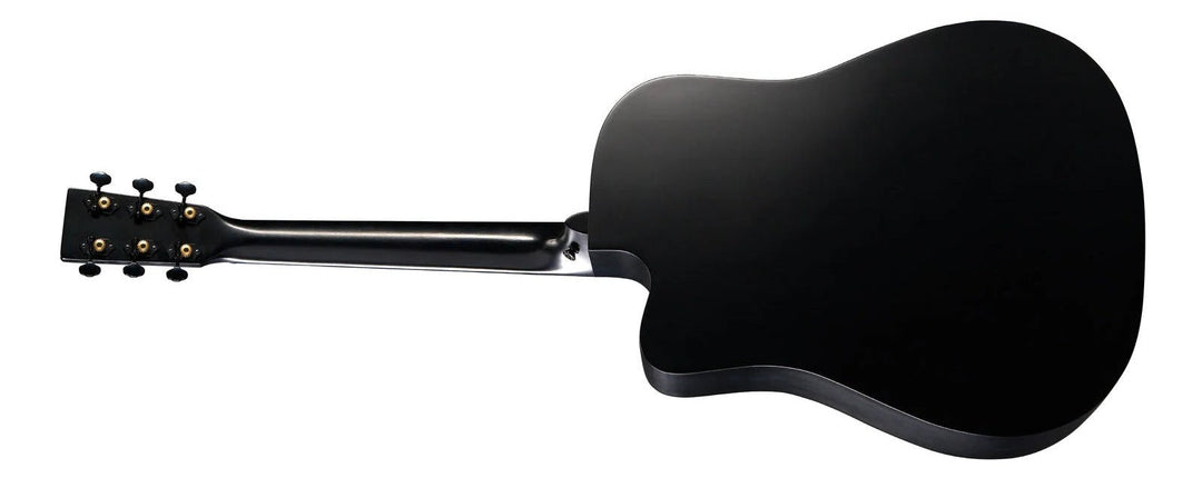 Martin & Co. Road Series, D - 14 Fret Cutaway, Acoustic Electric DC - 10E Modern Black by Martin Guitar Co.