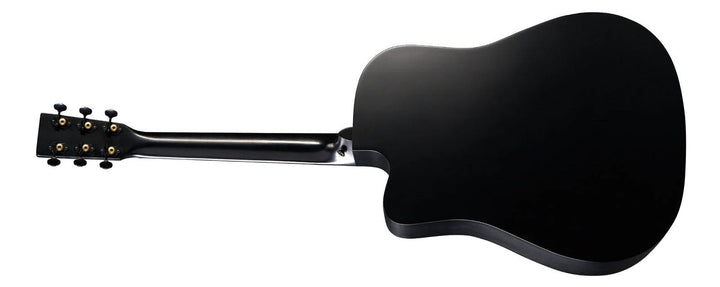 Martin & Co. Road Series, D - 14 Fret Cutaway, Acoustic Electric DC - 10E Modern Black by Martin Guitar Co.