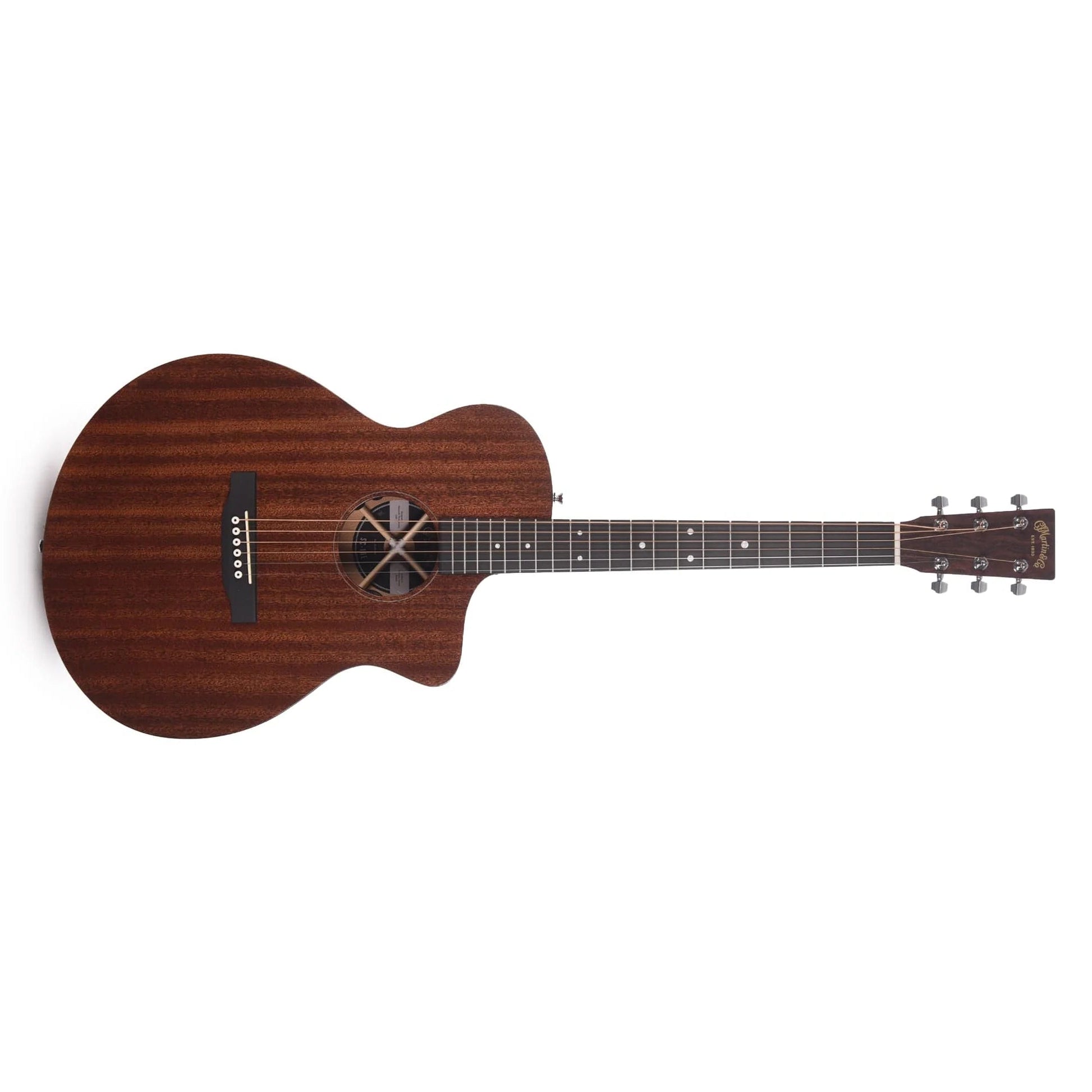 Martin & Co. SC - 10E Acoustic - Electric Guitar All Sapele w/ Gigbag by Martin Guitar Co.