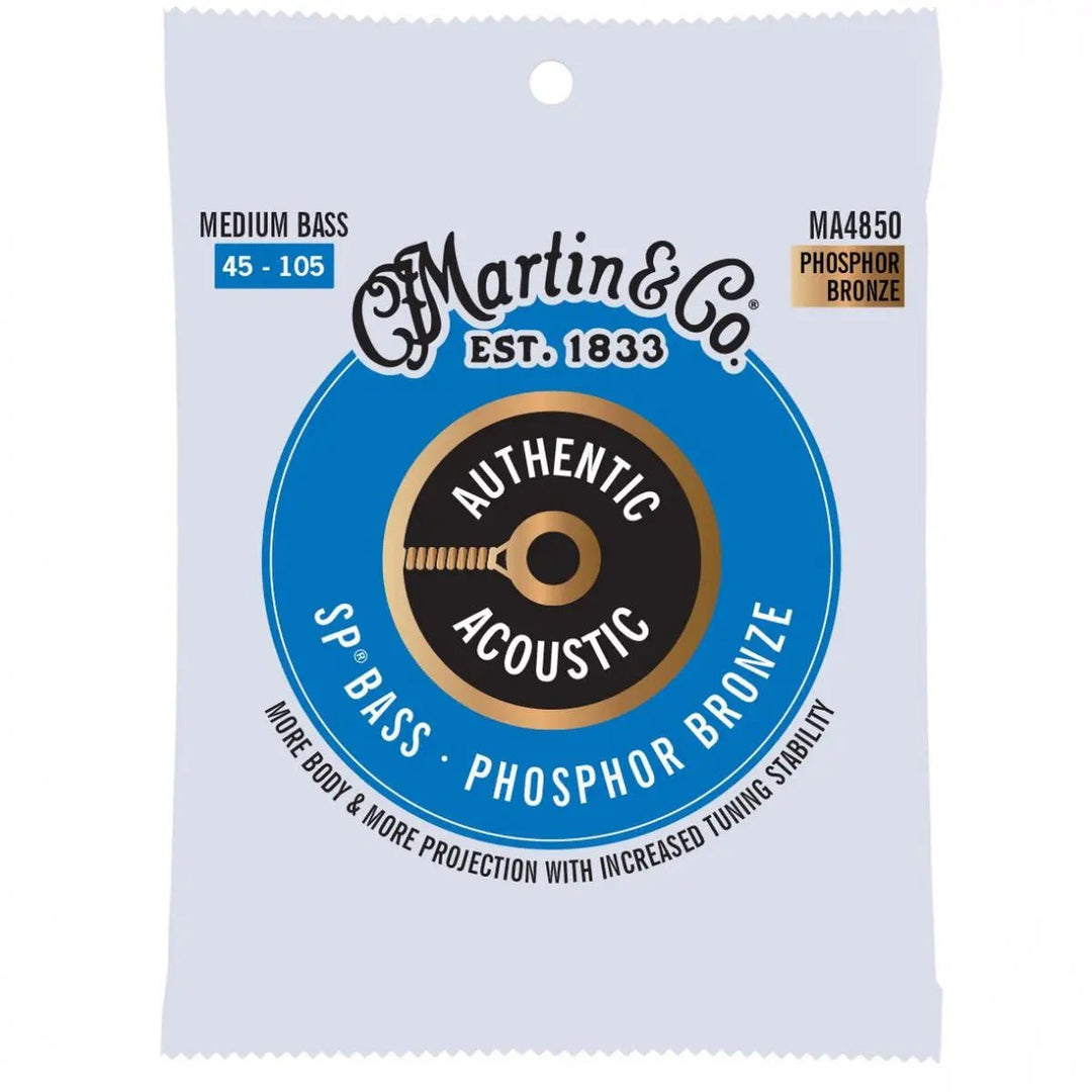 Martin Phosphor Bronze Authentic Acoustic SP Bass Strings by Martin Guitar Co.