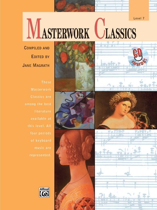 Masterwork Classics - Level 7 - Piano Book & CD by Alfred Publishing