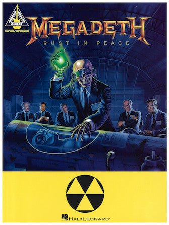 Megadeth – Rust in Peace Guitar Recorded Versions TAB by Hal Leonard