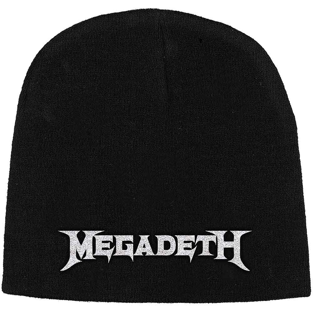 Megadeth Unisex Beanie Hat Logo by Rock Off Trade