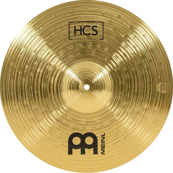 Meinl HCS Complete Cymbal Pack - 14'' HiHats, 16'' Crash, 20'' Ride by Hoshino