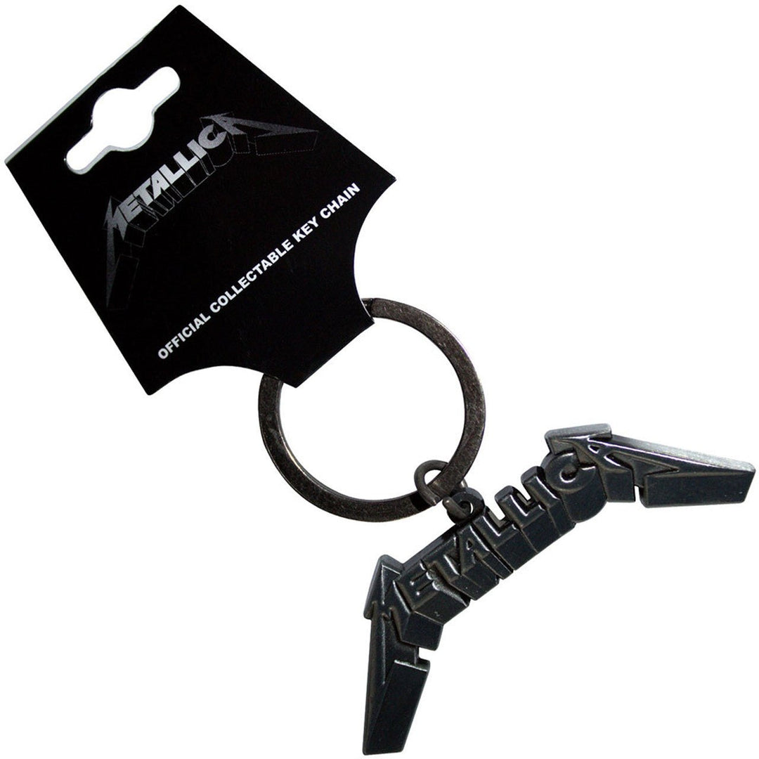 Metallica Keychain: 3D Logo by Rock Off Trade