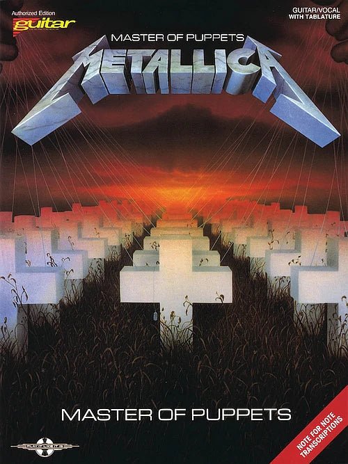 Metallica – Master Of Puppets - Guitar Tab by Hal Leonard