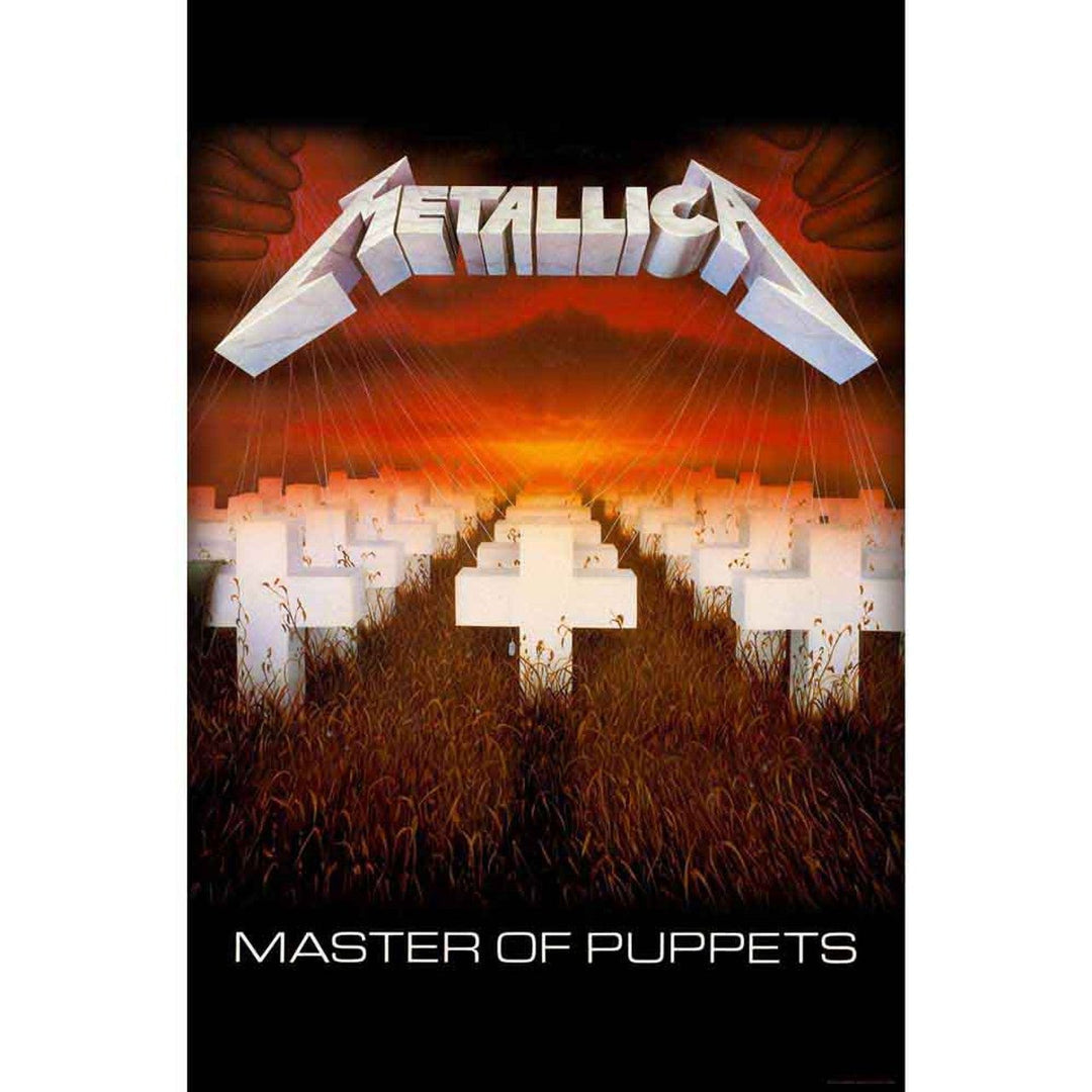 Metallica Textile Poster: Master of Puppets by Rock Off Trade