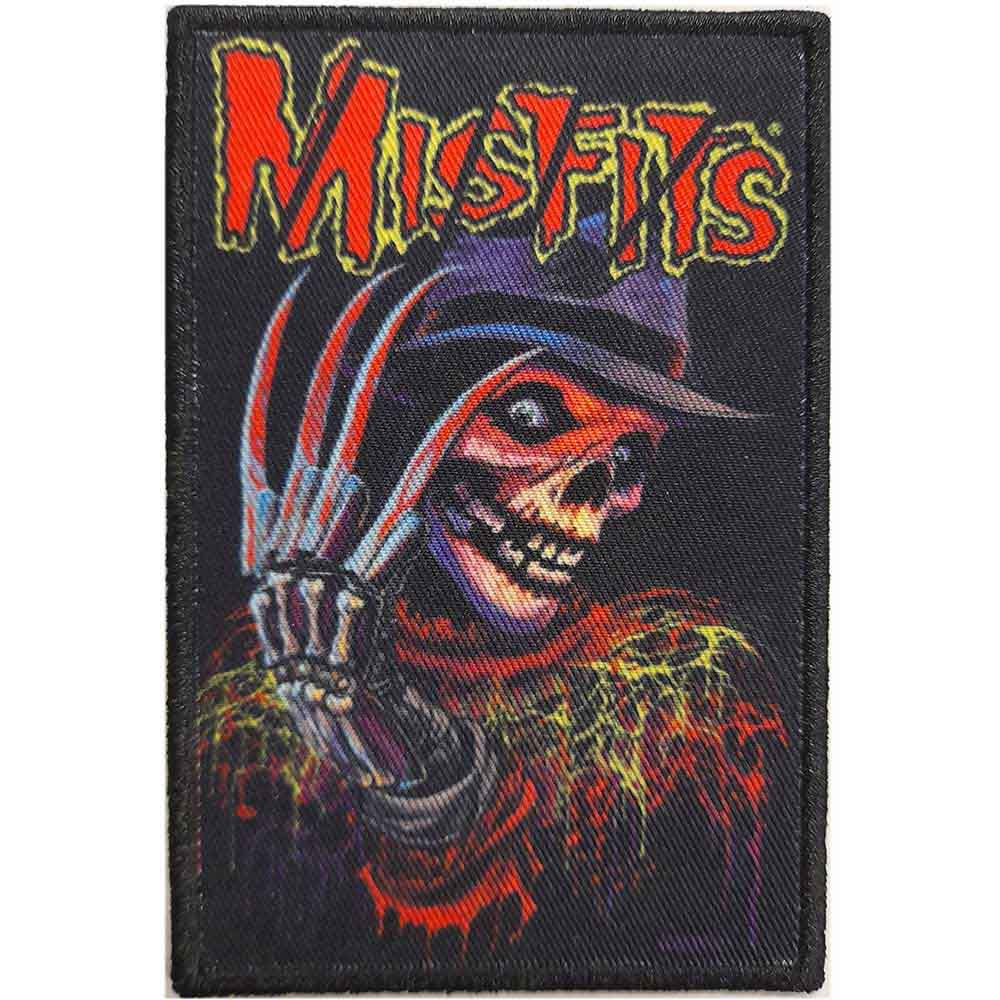 Misfits Printed Patch Nightmare Fiend (Standard) by Rock Off Trade