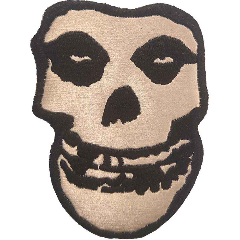 Misfits Standard Patch: Gold Skull by Rock Off Trade