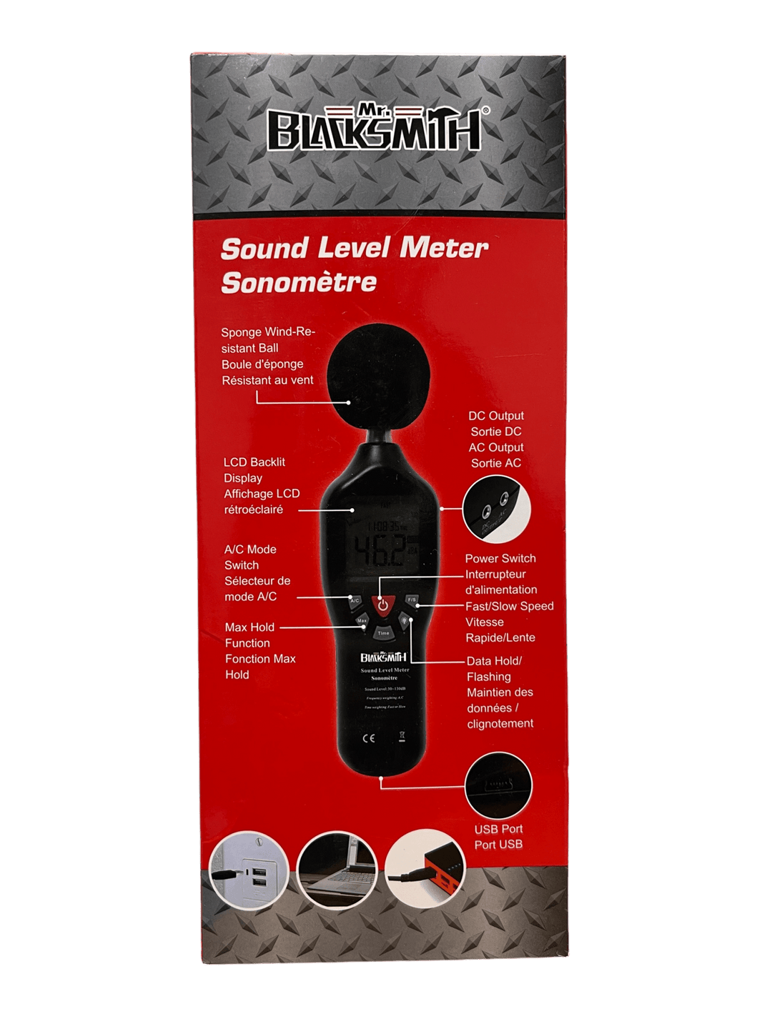 Mr. Blacksmith Sound Level Meter by Used