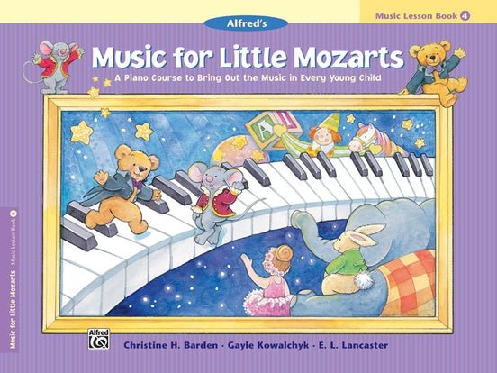 Music for Little Mozarts: Music Lesson Book 4 by Alfred Publishing