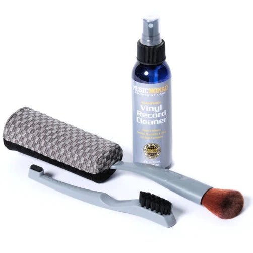 Music Nomad MN890 3 - Piece Vinyl Record Cleaning & Care Kit by SFM