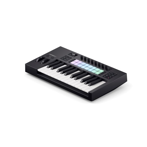 Novation 4th Gen 25 - Key MIDI Keyboard, Black by Erikson Audio