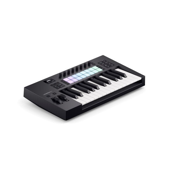 Novation 4th Gen 25 - Key MIDI Keyboard, Black by Erikson Audio