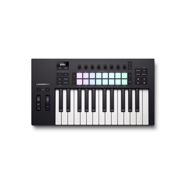 Novation 4th Gen 25 - Key MIDI Keyboard, Black by Erikson Audio