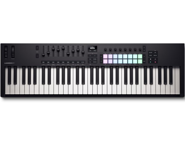 Novation 4th Gen 61 - Key MIDI Keyboard, Black by Erikson Audio
