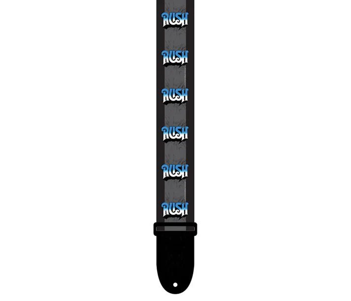 Official Licensing Rush Logo Polyester Guitar Strap by Perri's Leathers