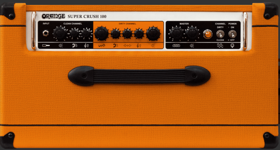 Orange Super Crush 100 Combo by Launch Music