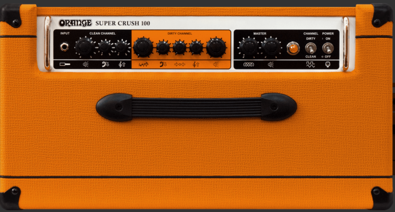 Orange Super Crush 100 Combo by Launch Music