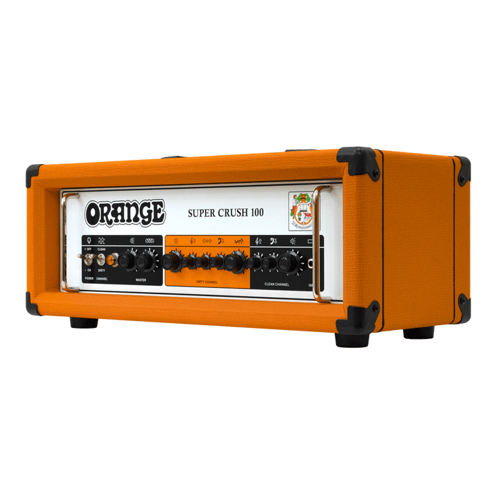 Orange Super Crush 100, Guitar Amplifier Head, 100 - Watt by Launch Music