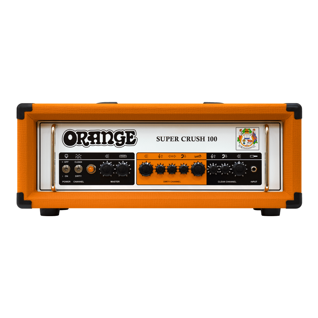 Orange Super Crush 100, Guitar Amplifier Head, 100 - Watt by Launch Music