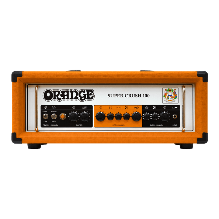 Orange Super Crush 100, Guitar Amplifier Head, 100 - Watt by Launch Music