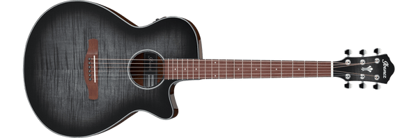 Ibanez AEG70TCH Acoustic-Electric Guitar - Transparent Charcoal Burst