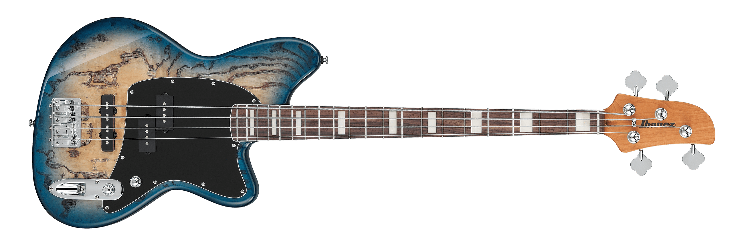 Ibanez 4-String TMB400 Talman Bass. Cosmic Blue Stardust