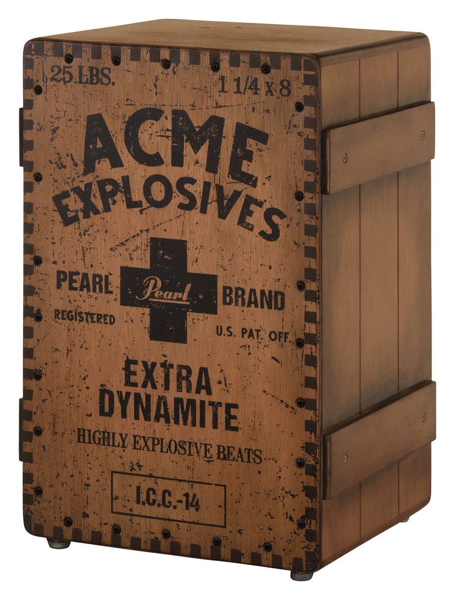 Pearl Primero Series Cajon, Acme Graphic by Erikson Music