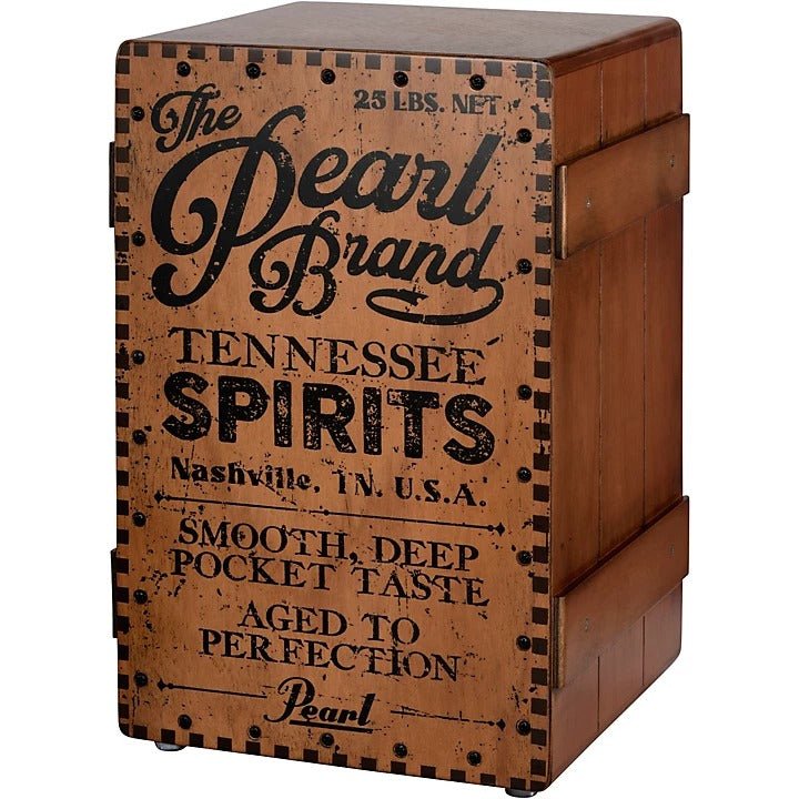 Pearl Primero Series Cajon, Tennessee Spirits Crate by Erikson Music